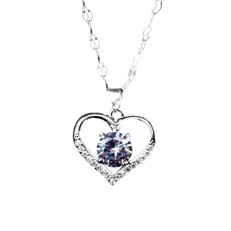 Herzanhänger für Damen Gold/Silber