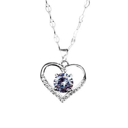 Herzanhänger für Damen Gold/Silber