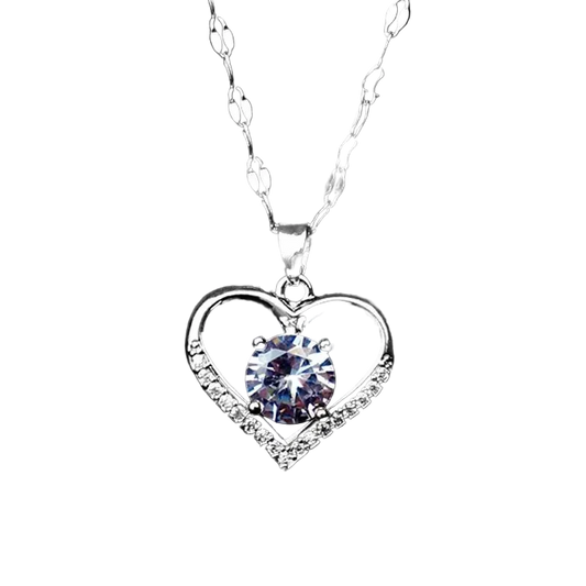 Herzanhänger für Damen Gold/Silber